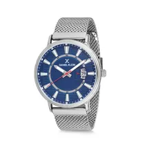 Relógio Analógico Masculino Daniel Klein Premium DK12244-4 - Prata e Azul