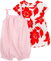 Vestido e Macacão Carter's 1Q503210 Feminino (2 Unidades)