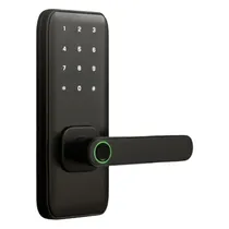 Fechadura Digital Satellite SL-80 Biometria - Preto