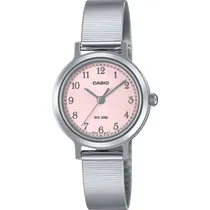 Relógio Casio LTP-B170D-4BVDF Analógico Feminino - Prata/Rosa