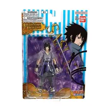 Bandai Figuras Naruto Articulado Uchiha Sasuke (Adult)5PULG. Plastico 4+ Años Multicolor