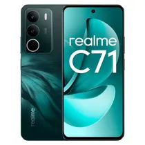 Smartphone Realme C71 5G RMX3943 256GB 8GB Ram Dual Sim Tela 6.67" - Verde (Anatel)