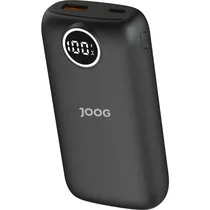 Carregador Portátil Joog Powerbank 10K-JG1 / 10000MAH / 22.5W / 1X USB-C / 1X USB-A - Preto