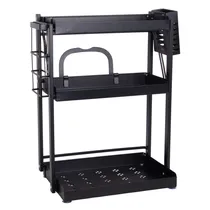 Escurridos de Cubiertos de Aço Preto 50CM