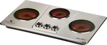 Fogão Elétrico Vitrocerâmico Electrobras Prime Cook III EBVC-33 650W+650W+500W (110V)