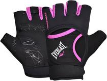 Luva de Treino Everlast EVWG9H752 - Preto/Lilas (1 Par)