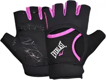 Luva de Treino Everlast EVWG9H752 - Preto/Lilás (1 Par)