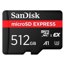 Memoria Micro SD 512GB Sandisk Express SDSQXFN-512G-GN4NN