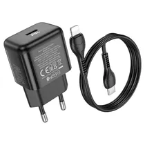 Hoco Fuente AC22 PD30W/1.5M Negro