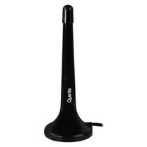 Antena Digital Quanta QTANT0260 - Interna - Uhf / VHF - Preto