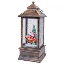 Lanterna Decorativa de Natal com Luz LED