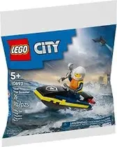 Lego Bloques Moto de Agua de Policía Detalles En El Producto 4+ Multicolor