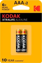 Pilha Kodak Xtralife Alkaline - AAAX2 (2 Unidades)
