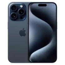 Apple iPhone 15 Pro *Cpo* A2848 LL 128GB 8GB Ram Tela 6.1" - Azul (Caixa Danificada)  Apple iPhon...