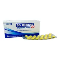 Catedral Medicamentos 36 Horas Tadalafiil 20MG 20 Comprimidos Cartón Blanco  Catedral Me...