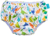 Sunga de Banho com Fralda Reutilizável Buba - 13810 Dinossaurio - P