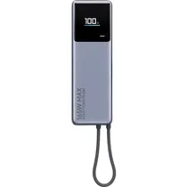 Carregador Portátil Xiaomi BHR9361GL com Cabo 10.000MAH 165 W - Cinza