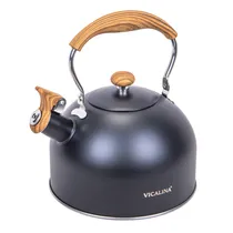 Chaleira de 2.5 Litros Inox - Preta