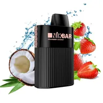 Nikbar 6000 Puffs Strawberry Coconut