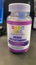 Vita Gum Vitamina Hierro Multivitaminas Gomas Masticables 150G Plastico Colorido