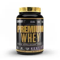 Landerfit Whey Premium Acai Plastico 5 LBS/2,27 G s/C