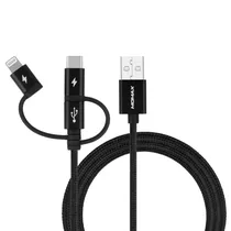 Momax DX1D Cable USB Tipo-A/C Micro 1M  Momax DX1D ...