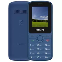 Celular Philips Xenium E2101 / Dual Sim / 1.8" / Quad Band - Azul