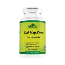 Vitamina Alfa Cal-Mag-Zinc Plus Vitamin D 100 Cápsulas
