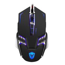 Mouse Optico Gaming Satellite A-GM05 com 4.800DPI/USB/RGB - Preto