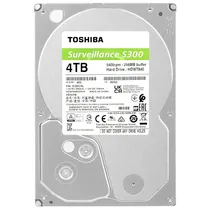 HD Toshiba 4TB S300 Surveillance 3.5" SATA 3 5400RPM - HDWT840UZSVA