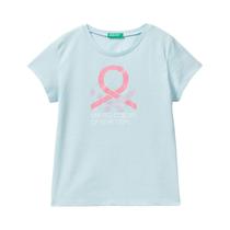 Camiseta Infantil Benetton 3I1XC10H8 0W6