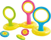 Flutuador Jogo de Disco Intex Wet Set Collection - 57510NP