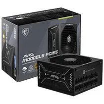 Fonte de Alimentação MSI Mag A1000GLS 1000W ATX 3.1 / Modular / 80 Plus Gold