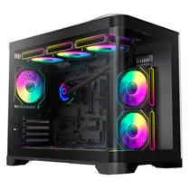Gabinete Gamemax Hype-M Black Argb