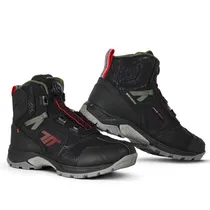 Seventy Bota p/Moto SD-BA7 Stelvio Baja (T) 40 Negro/Verde/Rojo