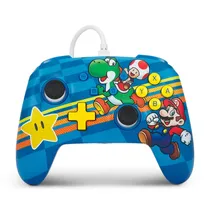 Controle Power A Enhanced Wired Mushroom Kingdom Friends para Nintendo Switch - PWA-A-06211