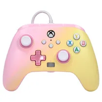 Controle Xbox Powera Enhanced Wired Pink/Lemonade PWA-A-04515  Controle Xb...