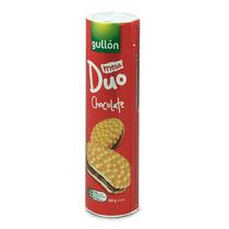 Biscoito Recheado Gullon Mega Duo Chocolate - 500G