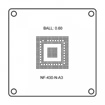 Bga Stencil PC NF-430-N-A3 B-0.60