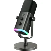 Fifine Microfono Inalambrico AM8 RGB USB-C XLR Black