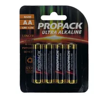 Pilha Alkalina Propack AA / 4 PCS