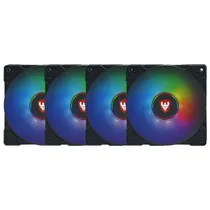 Cooler Fan Sate LED RGB-31K Kit 4 Fan RGB Molex