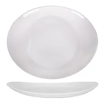 Prato de Vidro Branco 12"