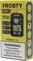 Vape Descartável Frosty Mega HD Banana Ice - 25000 Puffs