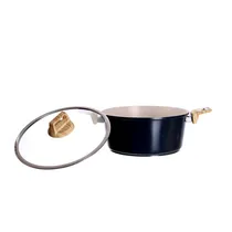 Panela Revestido de Granito Preto 5L 28X12CM