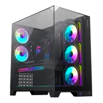 Gabinete Gamemax Infinity Plus Black RGB