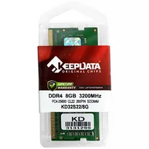 Memória Ram para Notebook 8GB Keepdata KD32S22/8G DDR4 de 3200MHZ