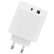 Carregador Tomada Xiaomi MDY-10-Ex USB / USB-C / 67W - Branco