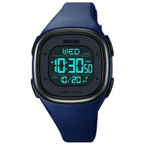 Relógio Masculino Digital Skmei 2137 Dkbu Azul Escuro
