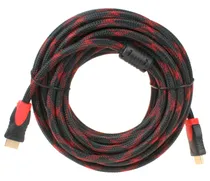 Cable HLD HDMI 1.4V para HDMI (10 Metros) Negro / Rojo
